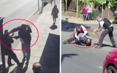 Gyðingar stungnir niður í Lundúnum