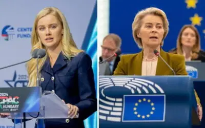 Ursula von der Leyen á heima í fangelsi
