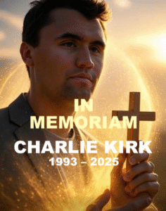 Charlie Kirk - hinsta kveðja - hvíl í friði
