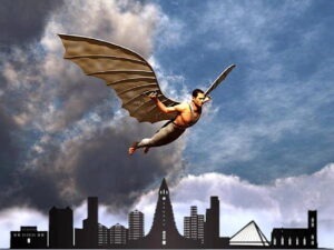 Vængjaðir Reykvíkingar leysa umferðavanda